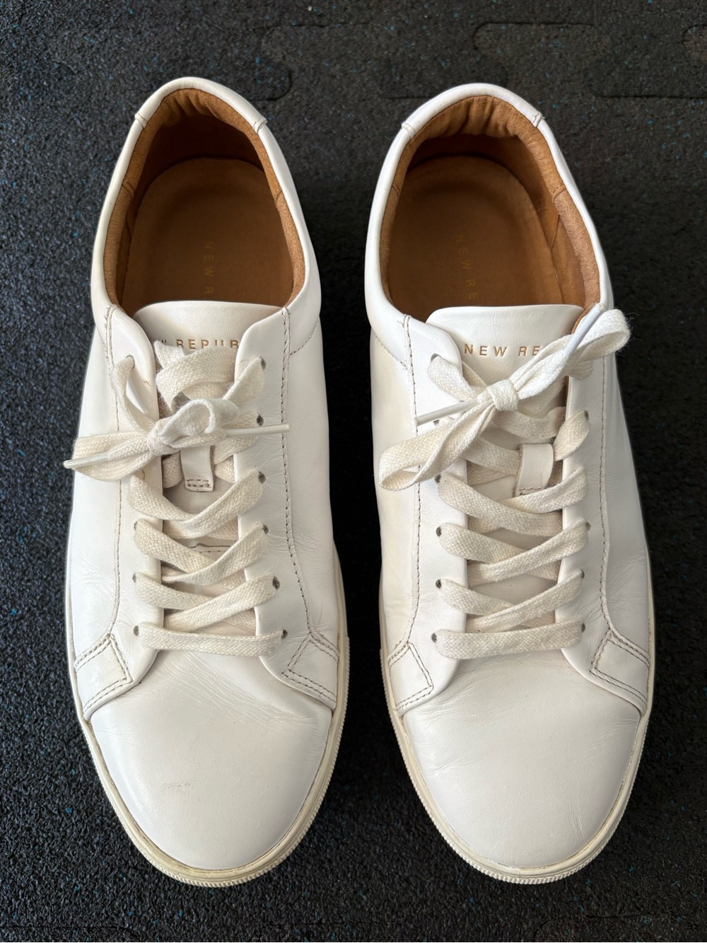 White New Republic Kurt Sneakers 10.5